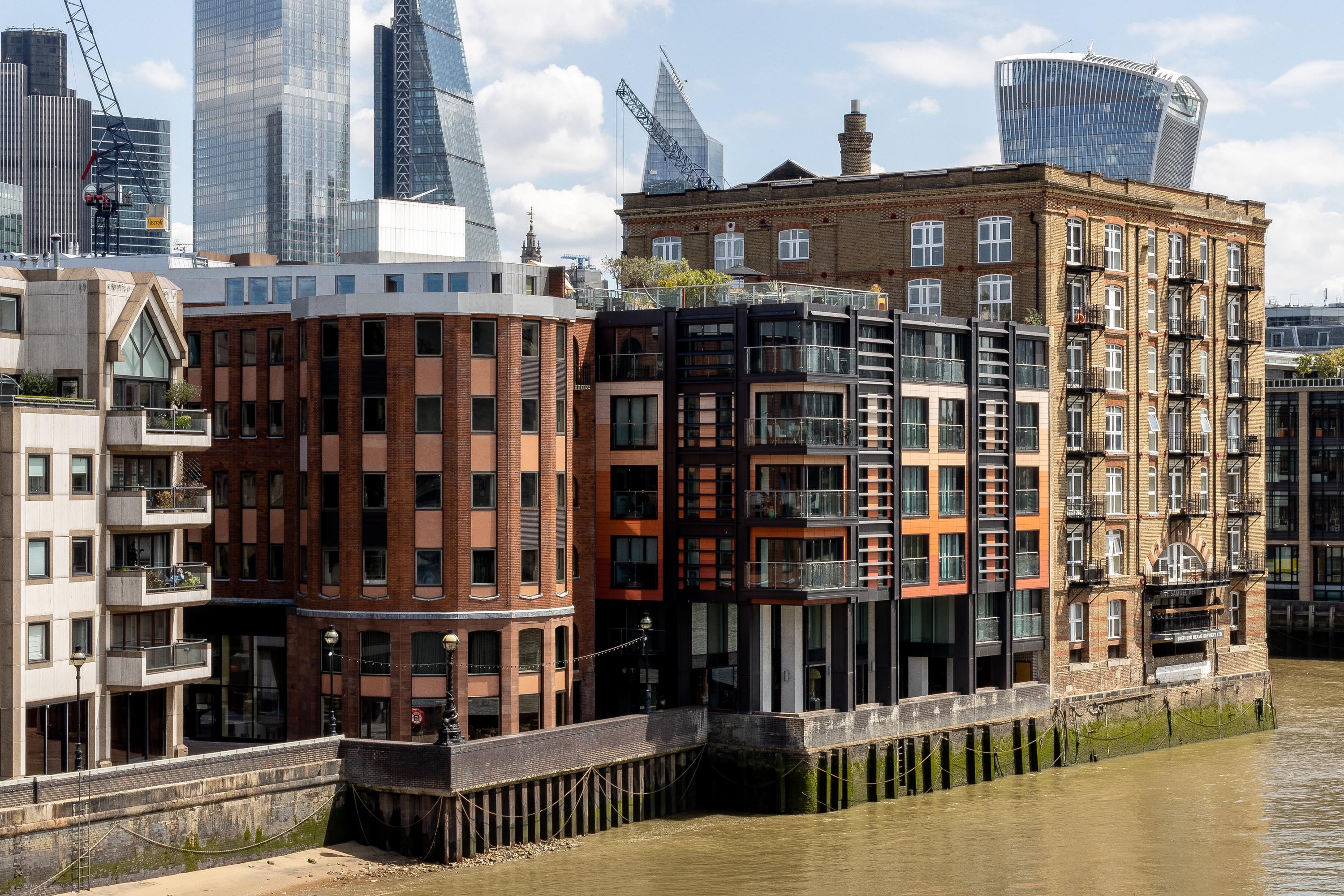 Готель Locke At Broken Wharf Лондон Екстер'єр фото